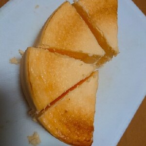 混ぜて焼くだけ♪ＨＭで共立てベイクドチーズケーキ♪